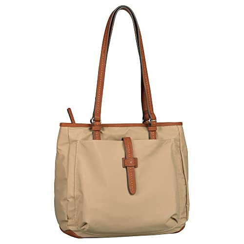 TOM TAILOR Damska REVA, Zip Shopper M, beżowa, M