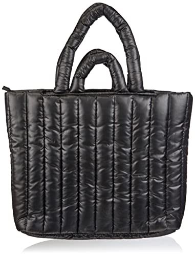 PIECES Women's PCVATI BC Shopper, czarny