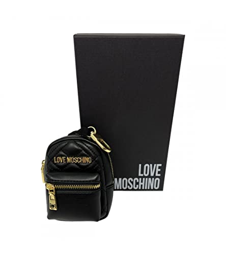 Love Moschino Damskie produkty skórzane Complementi Pelletteria, czarny,