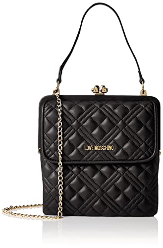 Love Moschino Damska torba na ramię Borsa a Spalla, czarny,