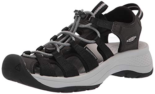 KEEN Sandały damskie Astoria West, Czarny szary, 36 EU