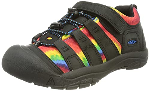 KEEN Unisex dziecięce buty Newport Sneaker, Czarny oryginalny barwnik do krawata - 31 EU