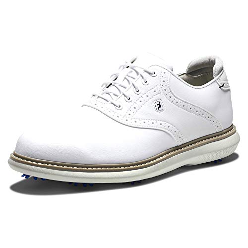Footjoy Męskie buty do golfa, biały, 44 EU