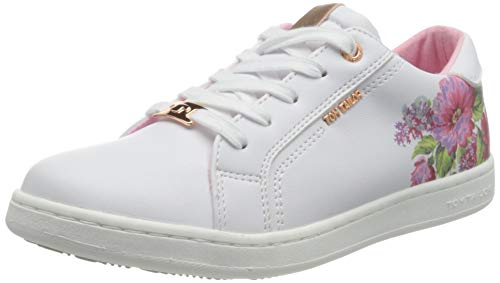 TOM TAILOR Dziewczęce buty typu sneaker 1172704, biały, 31 EU