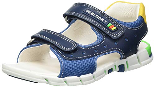 Pablosky Sandały chłopięce 098922, niebieski - niebieski - 24 EU