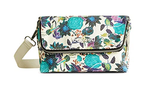 Desigual womens BOLS_ETEREA BLUE VE Across Body Bag, One Size
