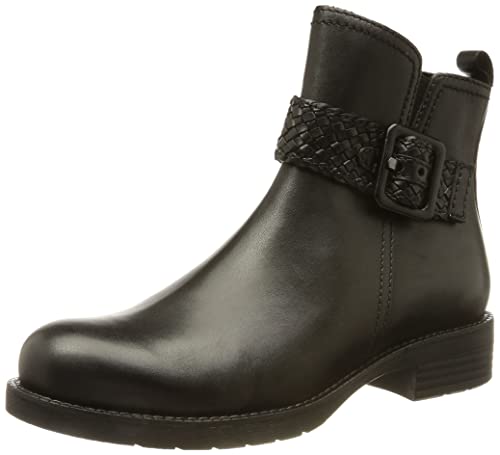 MARCO TOZZI Damskie botki 2-25448-27, czarny - Black Antic - 40 EU