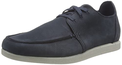 Clarks Męskie trampki ShacreLite, granatowe nubuk, 10 UK