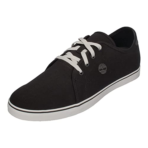 Timberland Męskie trampki Skape Park Canvas Vulc Ox Basic, czarne płótno, 41 EU