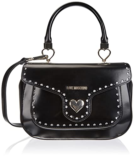 Love Moschino Damska torba na ramię Borsa A Spalla, czarny,