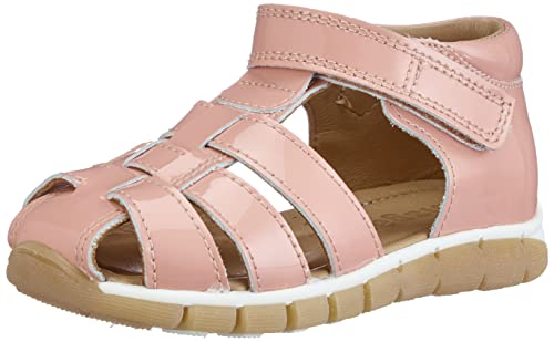 Bisgaard Sandały dziecięce Billie uniseks, Rose Patent, 25 EU
