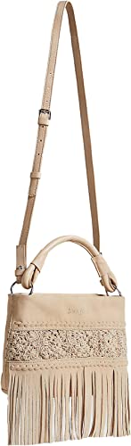 Desigual Womens BOLS_CROCHET OTTER Across Body Bag, Brown, One Size