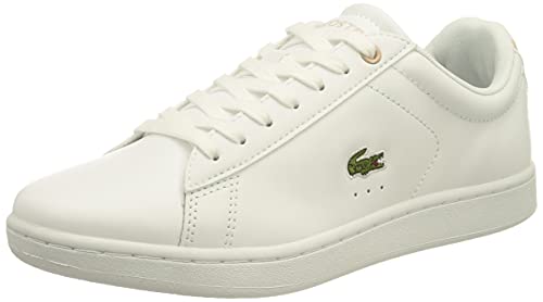 Lacoste Carnaby Evo BL 21 1 SFA, trampki damskie, Wht Lt Pnk, 37.5 EU