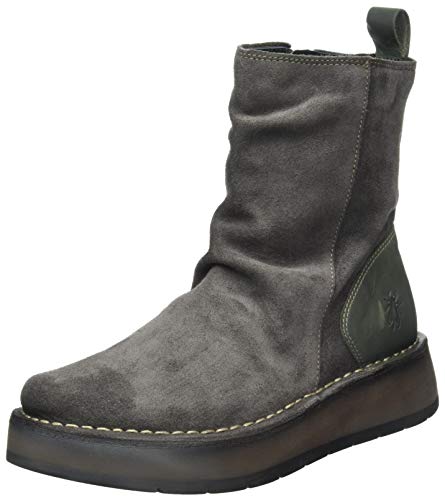 FLY London Damskie sztyblety Reno053fly, szary - Diesel. - 40 EU