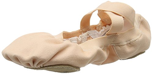 Bloch Dance Pro elastyczna podeszwa z rozcięciem płóciennym baletowym kapcie/buty damskie, różowy, 34 EU