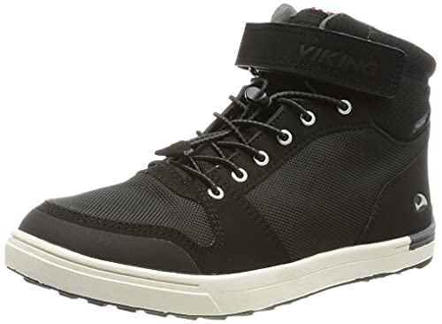 viking Unisex Jakob Mid Gore-tex Jr botki, czarny - Black Charcoal - 38 EU