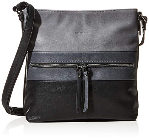 TOM TAILOR Torebka na ramię damska, Ellen, 30x8x30 cm, TOM TAILOR, torebka, Shopper, czarny - czarny (czarny) - 30x30x8 cm (W x H x L)