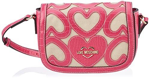 Love Moschino Damska torba na ramię Borsa a Spalla, Róża,