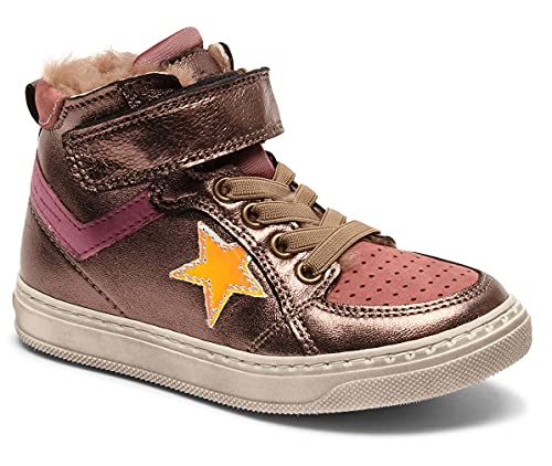 Bisgaard Unisex Ian Sneaker buty dziecięce, metalik - Stone - 27 EU