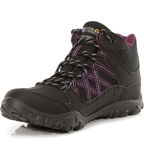 Regatta Edgepoint Isotex damskie buty trekkingowe, Czarna śliwka, 41 EU