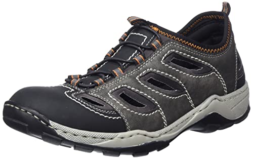 Rieker Męskie 08065 Low-Top, szary, 43 EU