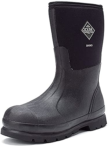 Muck Chore Mid, kalosze dla dorosłych uniseks, Czarny - 42 EU