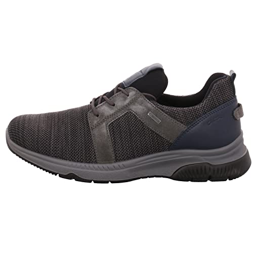 ARA Męskie trampki Low-Top, Grigio Sc Grigio Grigio Scuro Navy, 42 EU