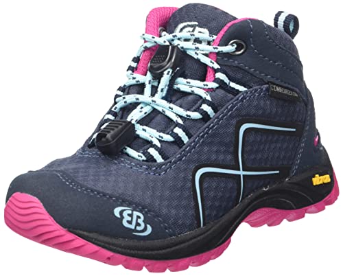 Brütting Guide High Dziewczynki Buty trekkingowe i turystyczne, morski/różowy (Pink)/ turkusowy, 40 EU