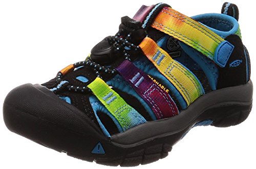 Keen Unisex dziecięce sandały Newport H2, Tęcza barwnik krawat - 30 EU
