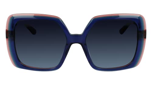 KARL LAGERFELD Okulary przeciwsłoneczne damskie, Blue Trilayer, L