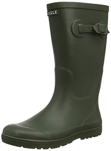 Aigle Unisex dziecięce kalosze Woodypop, khaki - 36 EU