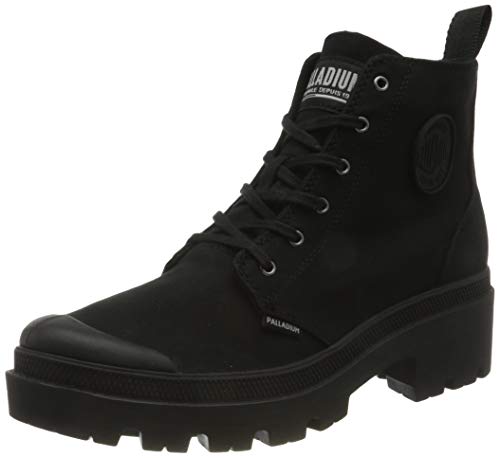 Palladium Damskie sztyblety Pallabase Twill, czarny, 41 EU