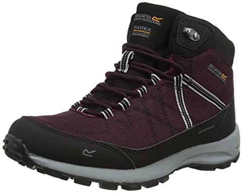 Regatta Damskie buty trekkingowe Samaris Lite damskie, Czarny figowy, 38.5 EU