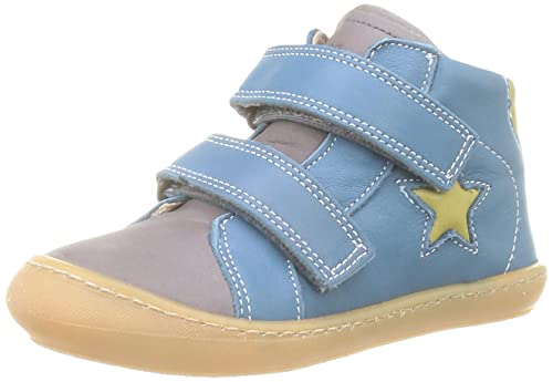 Bisgaard Unisex Victor First Walker buty dziecięce, niebieski - Petrol - 20 EU