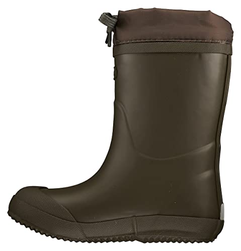 viking Unisex dziecięce kalosze termiczne, zielony - oliwkowy - 31 EU