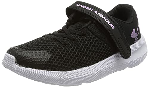 Under Armour Dziewczęce buty do biegania Pursuit 2 Big Logo, czarny - Black White Pacific Purple 002-35 1/3 EU