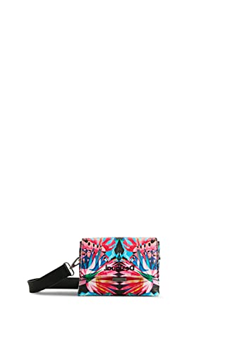 Desigual Damskie bols_virtual Pink Rodas Across Body Bag, rozmiar uniwersalny, czerwony - czerwony - jeden rozmiar