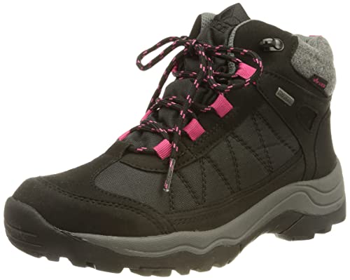 Lico Randers Damskie Śniegowce, czarny/różowy (Pink), 42 EU