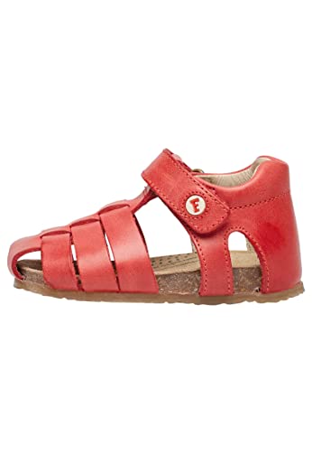 Falcotto Unisex Baby Alby sandały, czerwony - czerwony - 22 EU