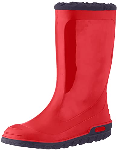 Fischer Unisex dziecięce kalosze Fille, czerwony - czerwony - 34 EU