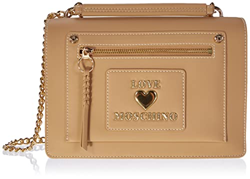 Love Moschino Damska torba na ramię Borsa a Spalla, CIELISTY,