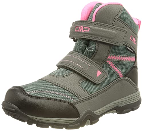 CMP Unisex Kids Pyry Snow Boot WP buty dziecięce, Graffite Acqua, 28 EU