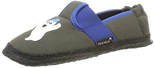 Nanga Spuki kapcie chłopięce, szary - ciemnoszary - 27 EU