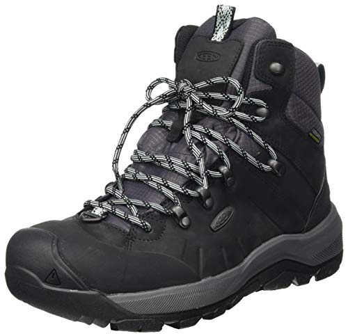 KEEN Revel 4 Mid Polar Śniegowce Kobiety, Black Harbor Gray, 43 EU