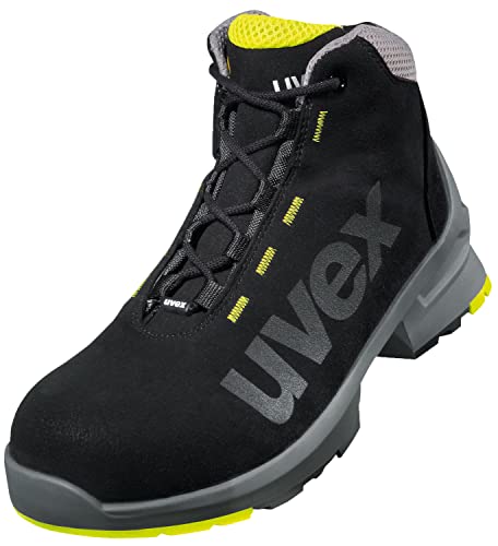 Uvex 1 buty robocze - S2 buty ochronne SRC ESD - czarne