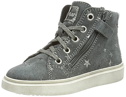 Richter Kinderschuhe Sneakersy dziewczęce Flora, szary - 6500 steel Old Silver - 25 EU