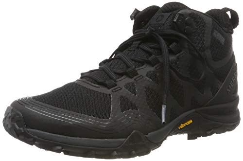 Merrell Damskie buty trekkingowe Siren 3 Mid GTX, Czarny, 38.5 EU