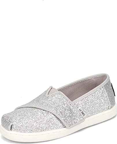 TOMS Alpargata Espadryle, Srebro Silver 000, 21 EU