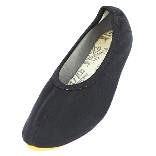Beck Podstawowe buty gimnastyczne dla dziewczynek, Black Schwarz - 46 EU