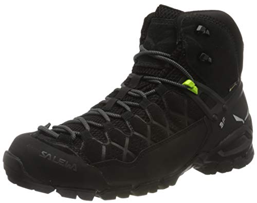 Salewa Męskie buty trekkingowe MS Alp Trainer Mid Gore-tex, czarny - czarny - 40 EU